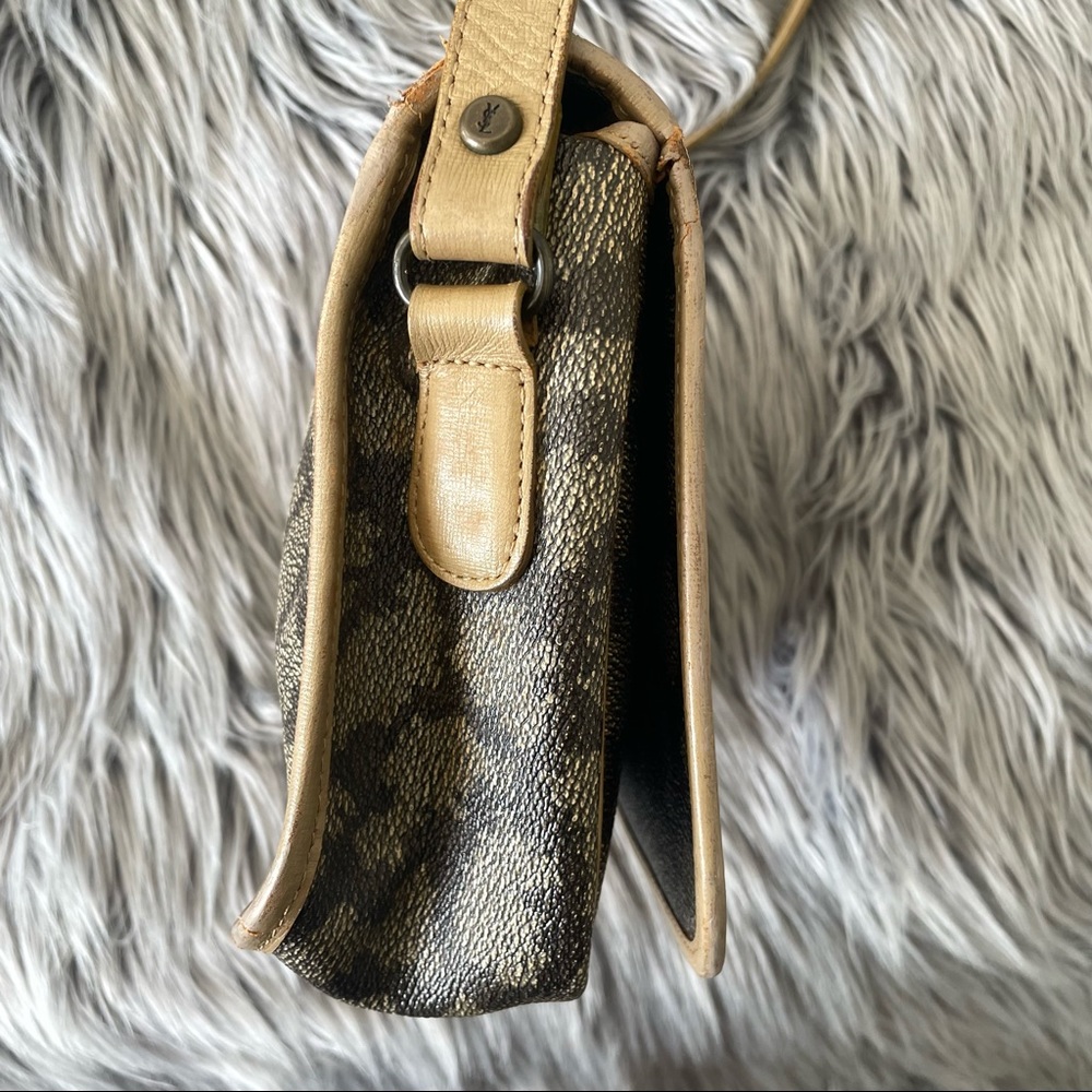YVES SAINT LAURENT vintage giraffe spotted crossbody bag - Picture 4 of 14